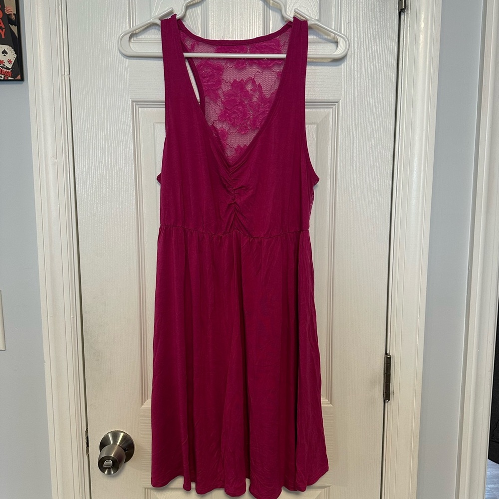 Torrid Pink Nightgown 1X